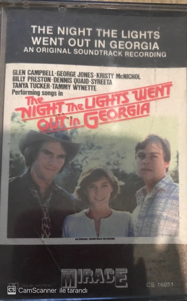 The Night The Lights Went Out İn Georgia KASET