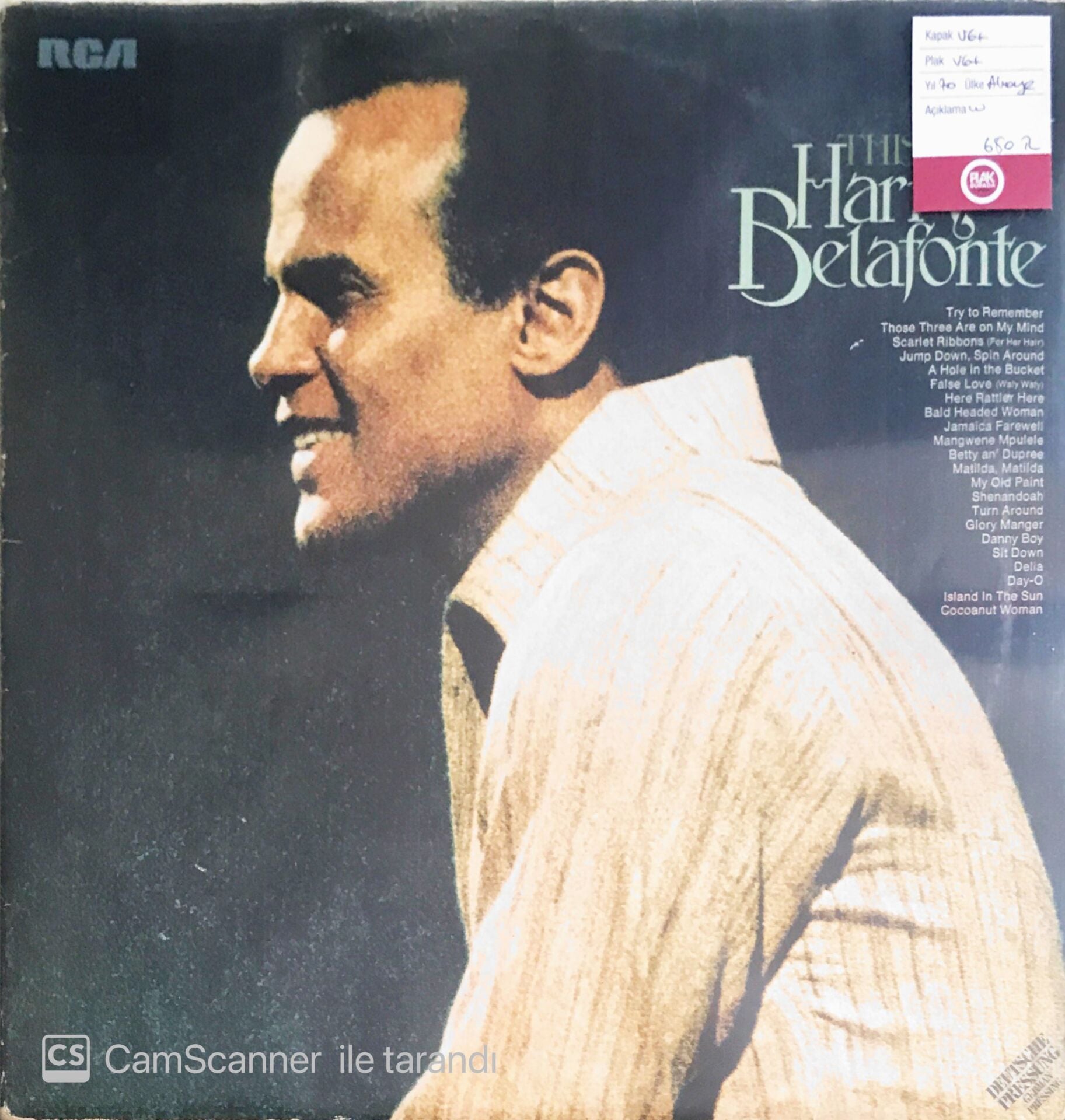 This Is Harry Belafonte - Double LP