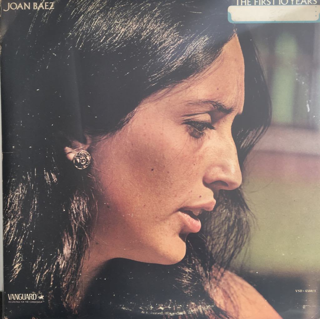 Joan Baez The First 10 Years Double LP