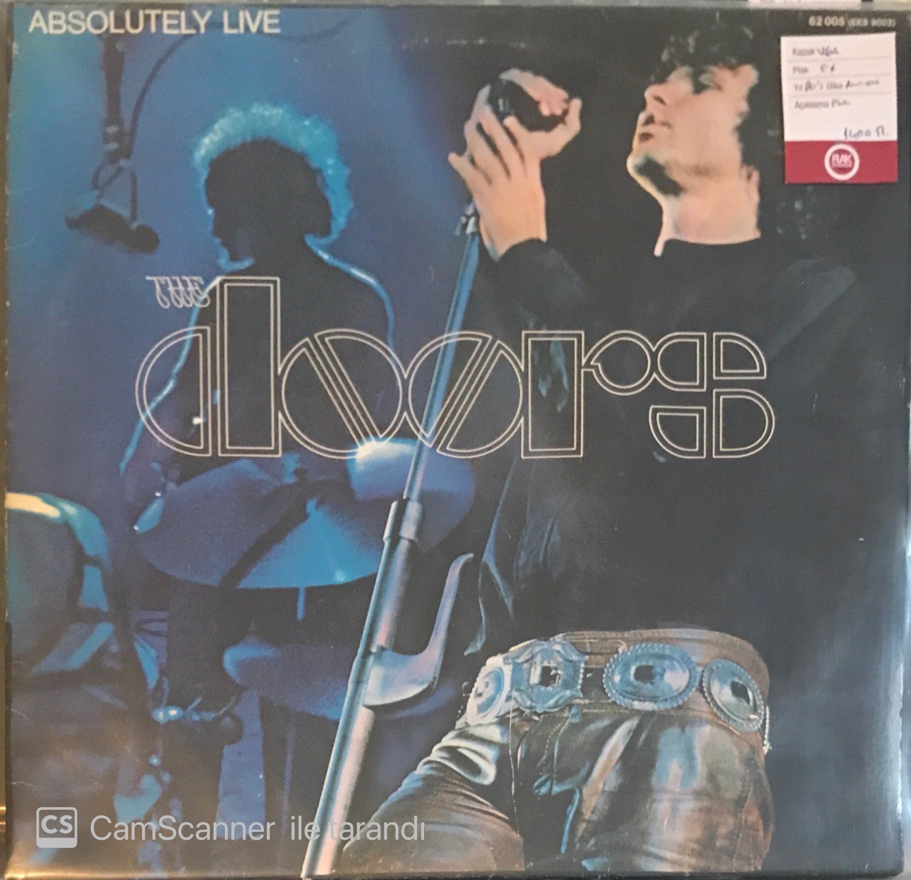 The Doors - Absolutely Live Double LP