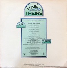 Mine And Theirs Mine LP