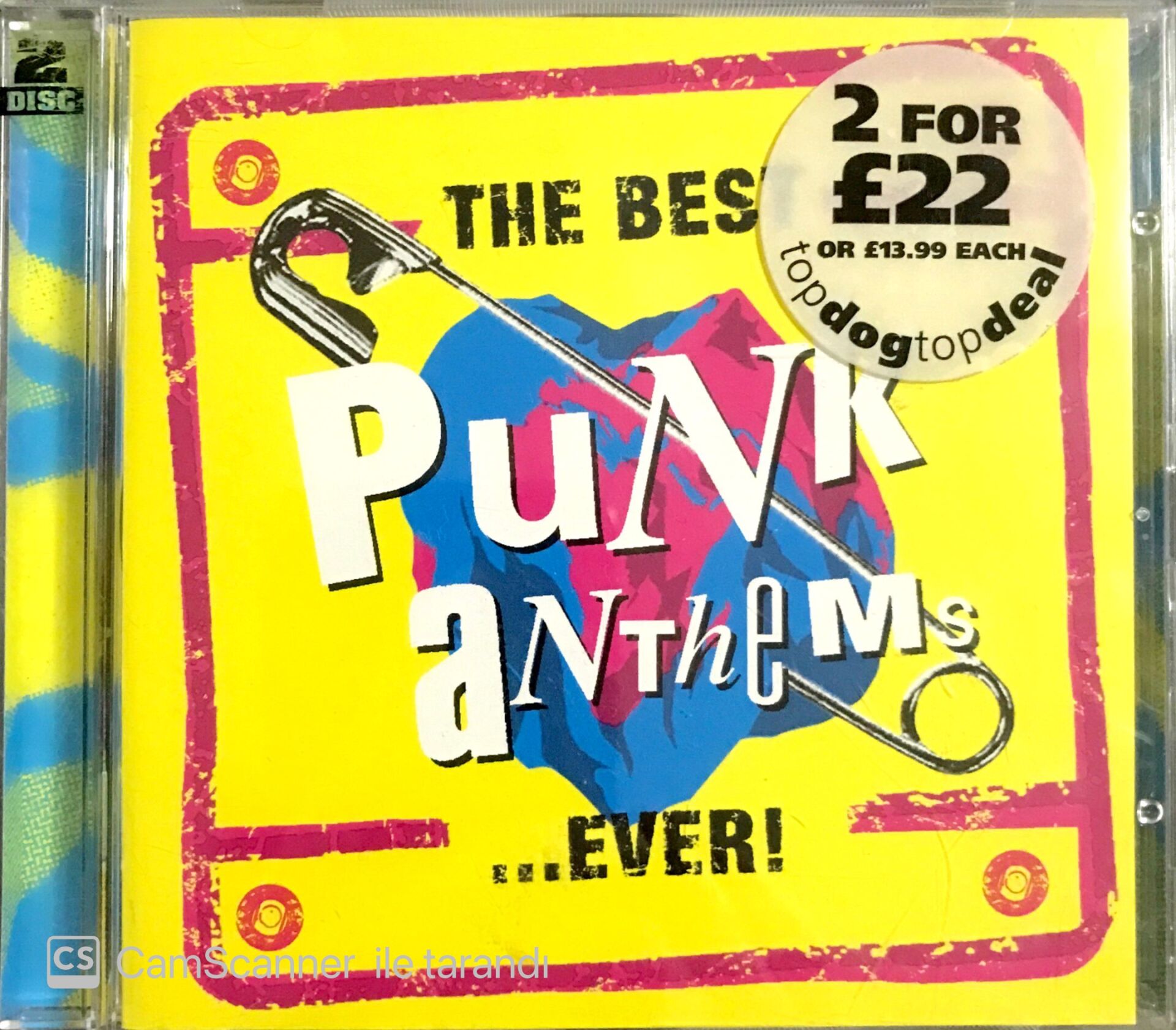 The Best Punk Anthems Ever (2 CD) CD