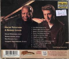 Oscar Peterson and Benny Green / Oscar & Benny CD