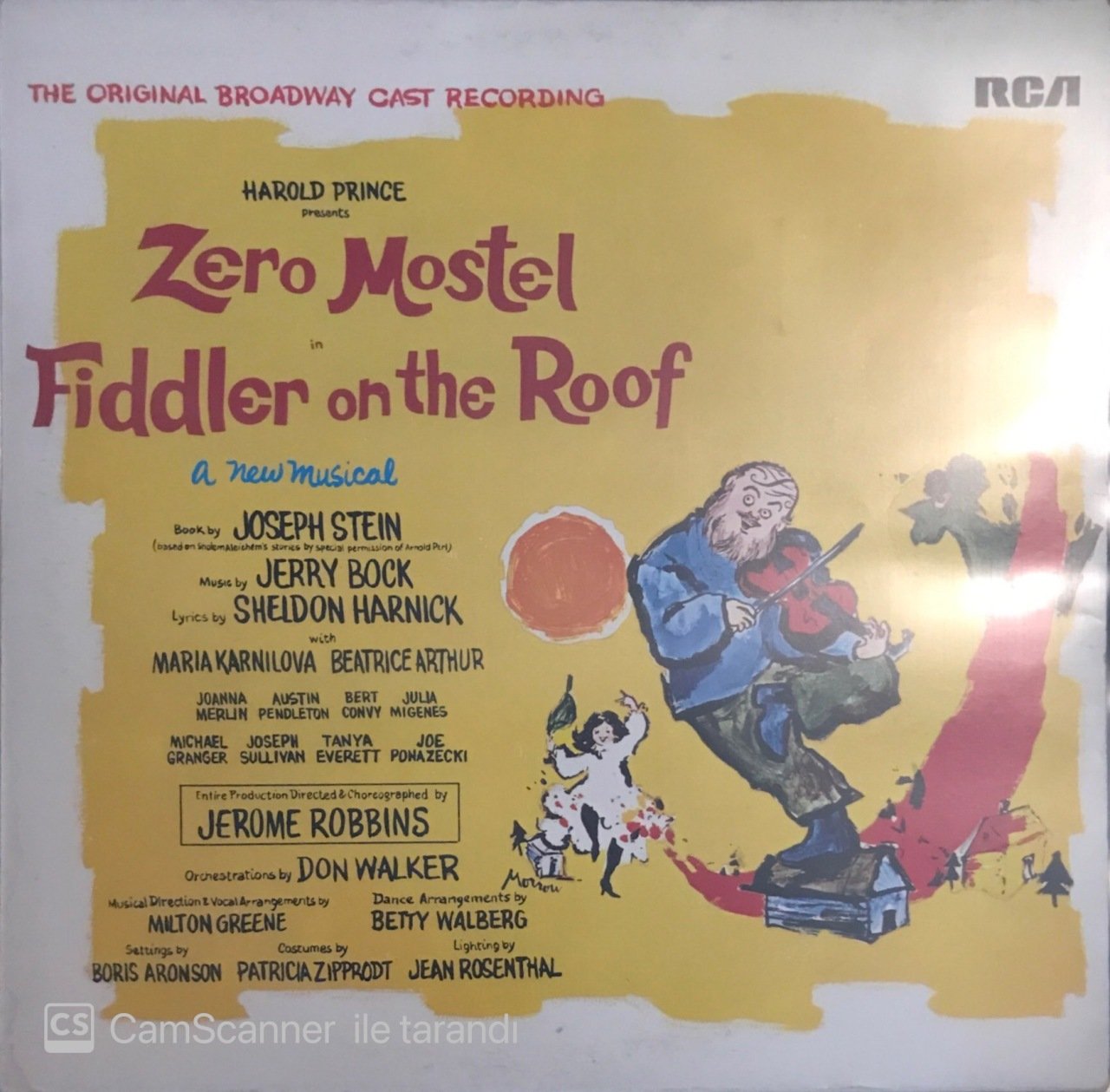 Fiddler On The Roof LP