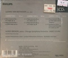 Beethoven The Piano Concertos 3'lü CD