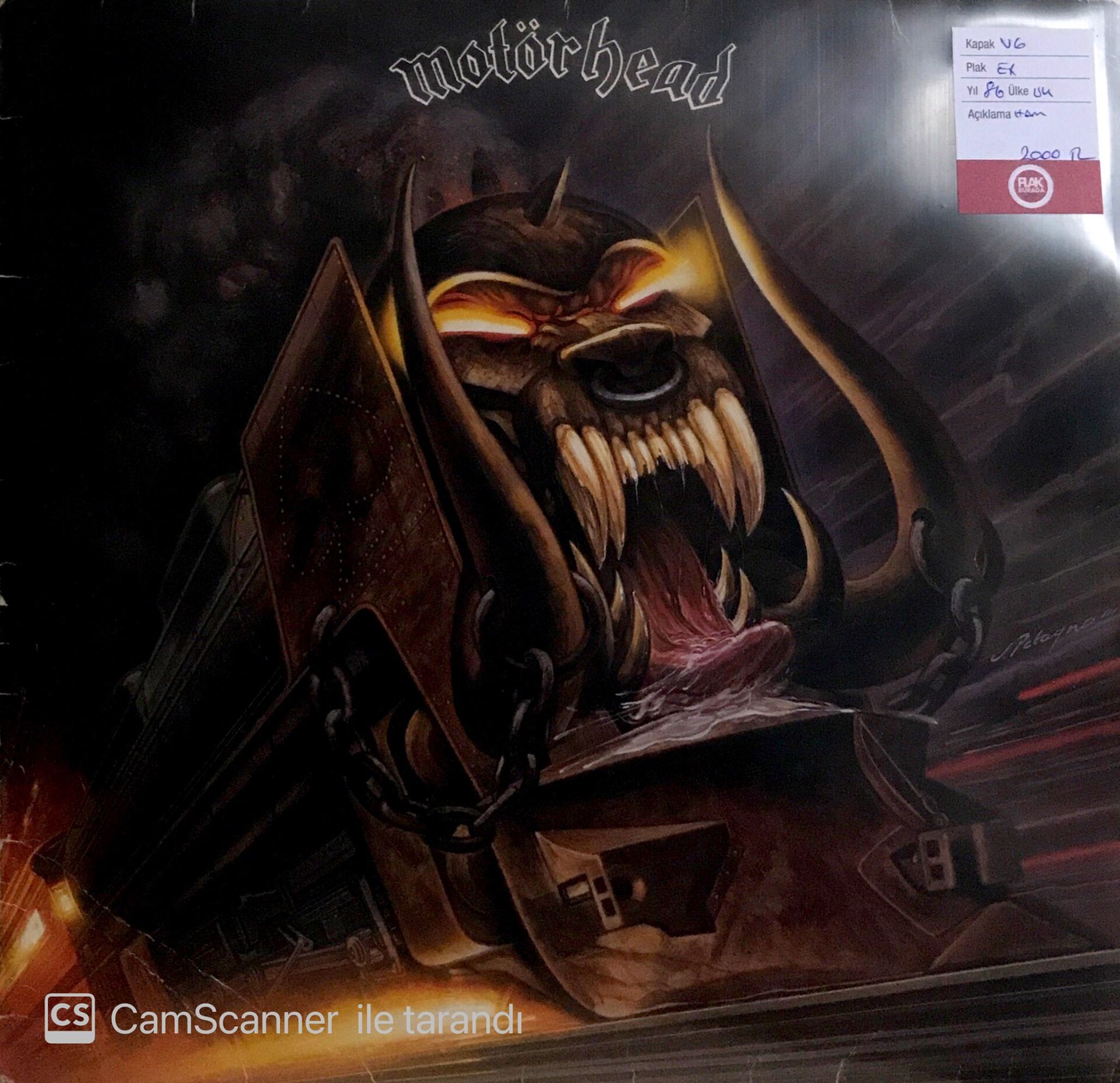 Motörhead / Orgasmatron LP