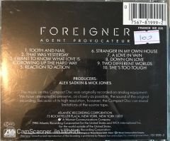 Foreigner - Agent Provocateur CD