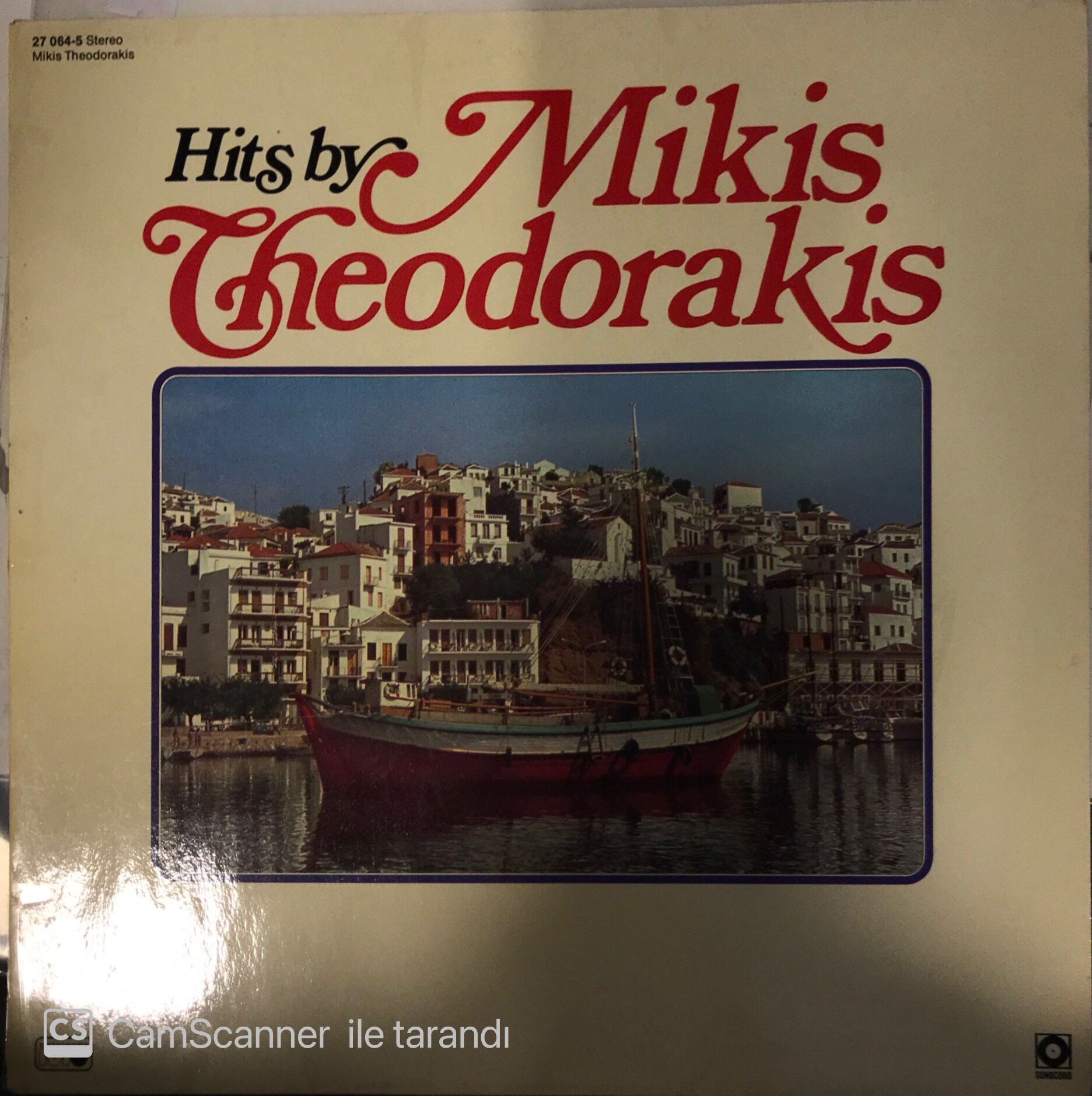 Hits By Mikis Theodorakis LP