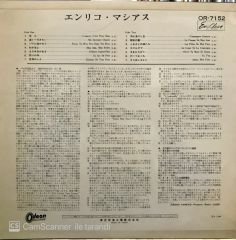 Enrico Macias (Kırmızı Renkli - Japon Baskı) LP