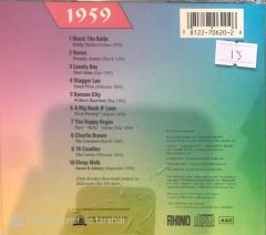 Billboard Top Rock'N'Roll Hits 1959 CD
