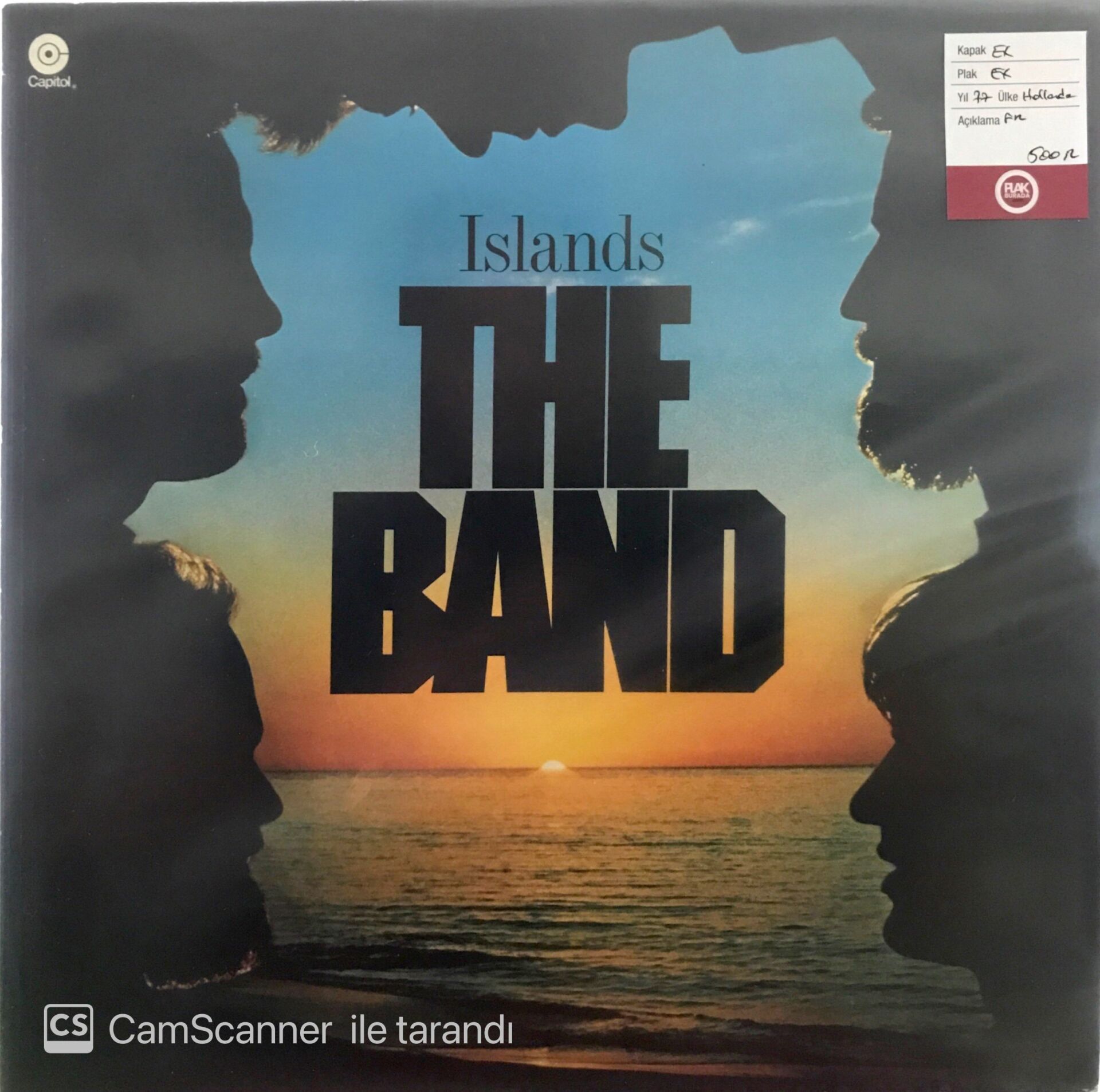 Islands The Band LP