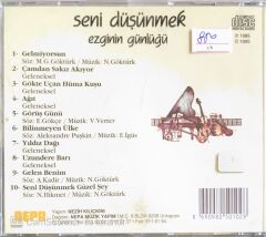 Ezginin Günlüğü - Seni Düşünmek - CD