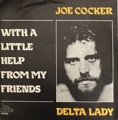 Joe Cocker With A Little Help From My Friends 45lik