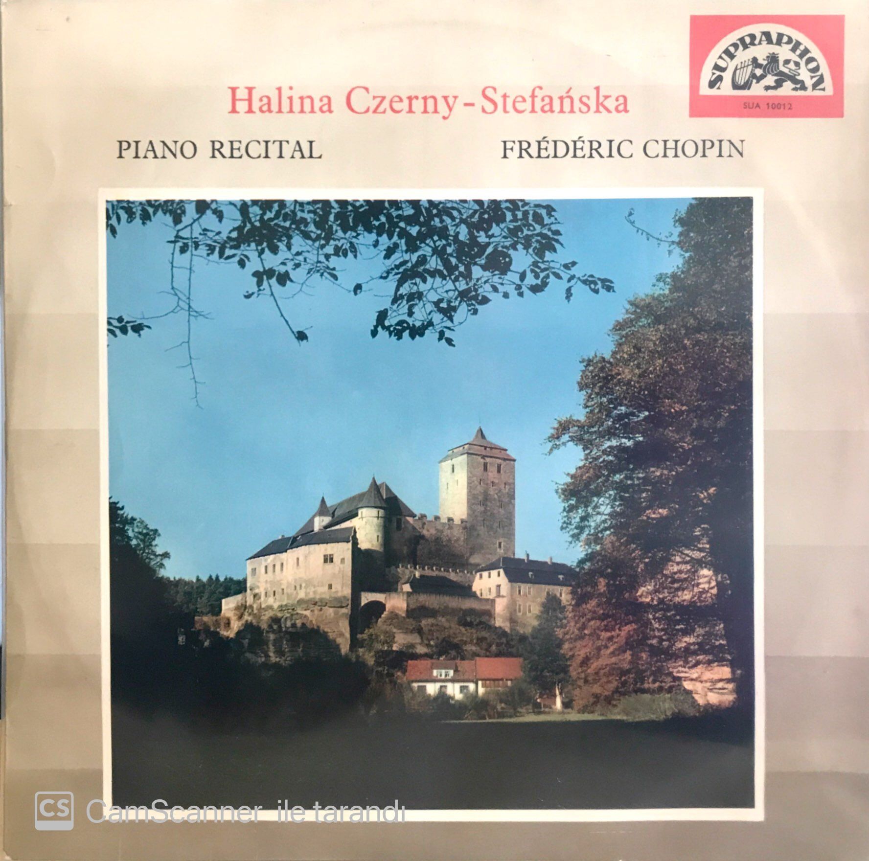 Halina Czerny-Stefanska / Chopin - Piano Recital LP