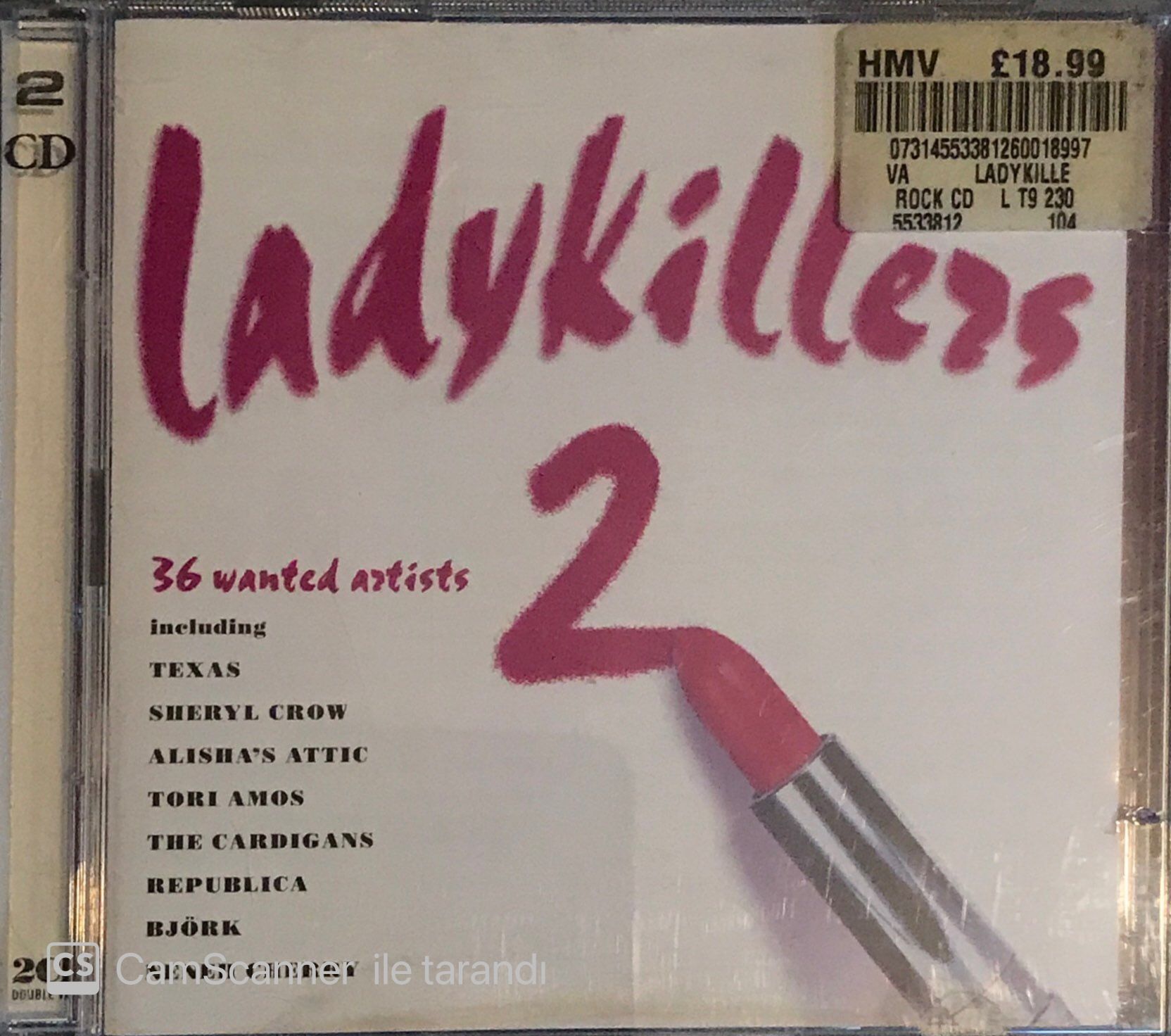 Ladykillers 2 - 36 Wanted Artists    2CD