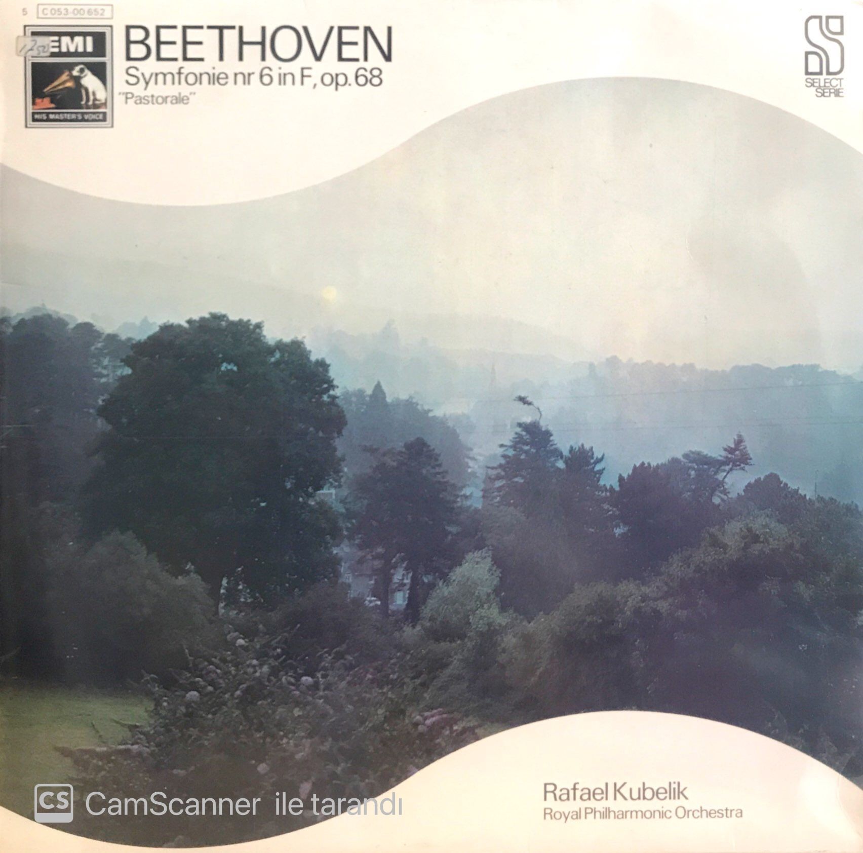 Beethoven / Symfonie nr 6 in F, op.68 / Kubelik LP