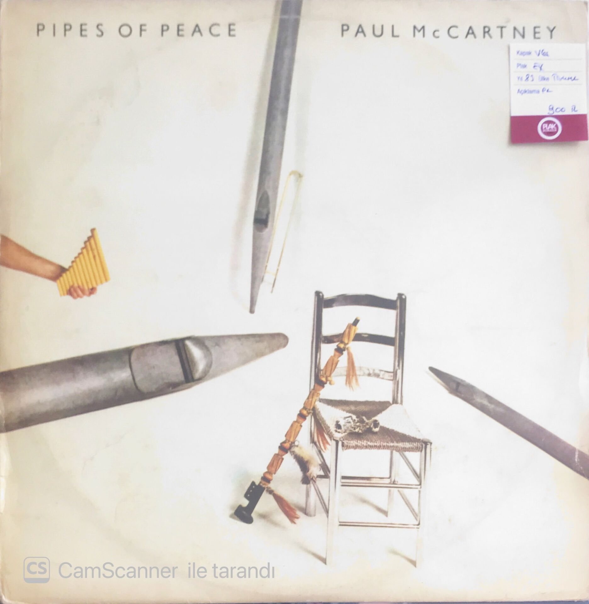 Paul McCartney – Pipes Of Peace - LP