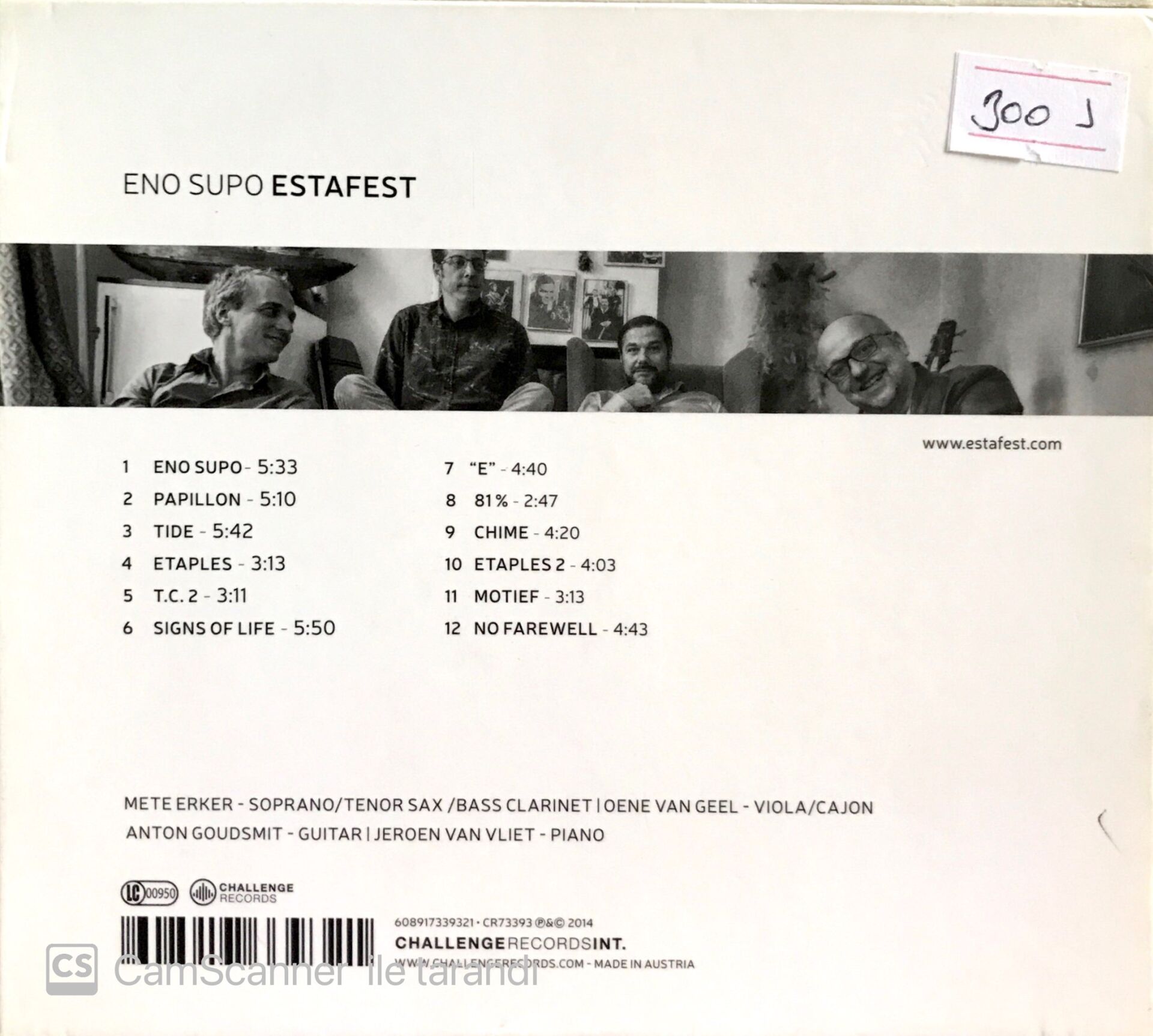 Eno Supo / Estafest CD
