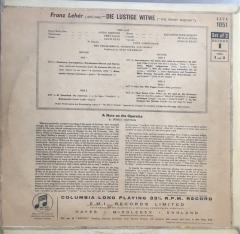 Franz Lehár - Philharmonia Orchestra, Otto Ackermann, Elisabeth Schwarzkopf, Erich Kunz, Nicolai Gedda, Emmy Loose ‎– The Merry Widow LP