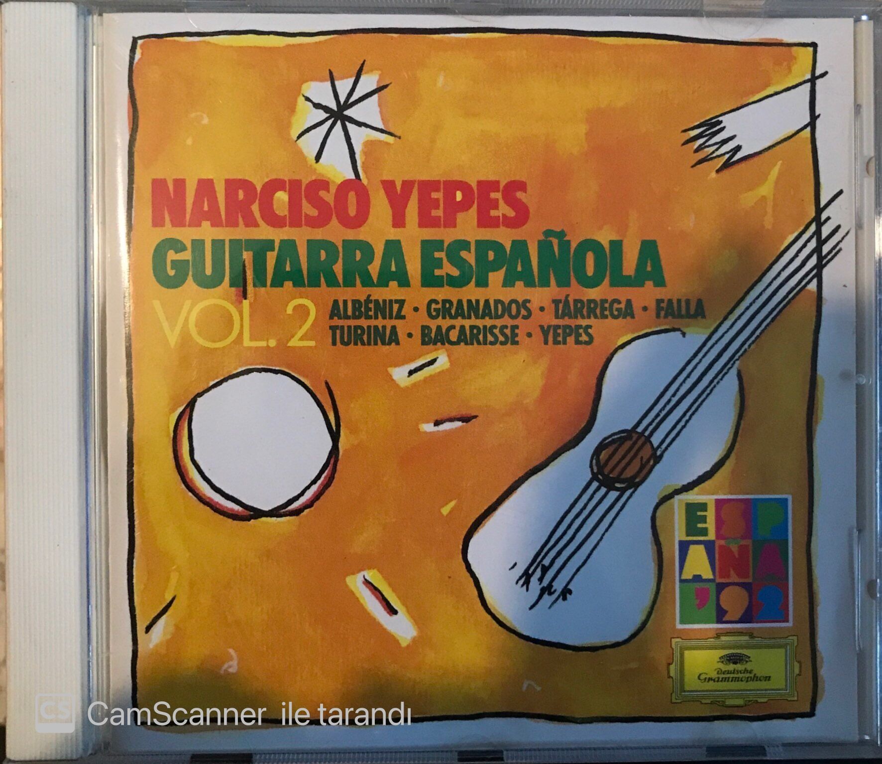 Narciso Yepes - Guitarra Espanola Vol.2 CD