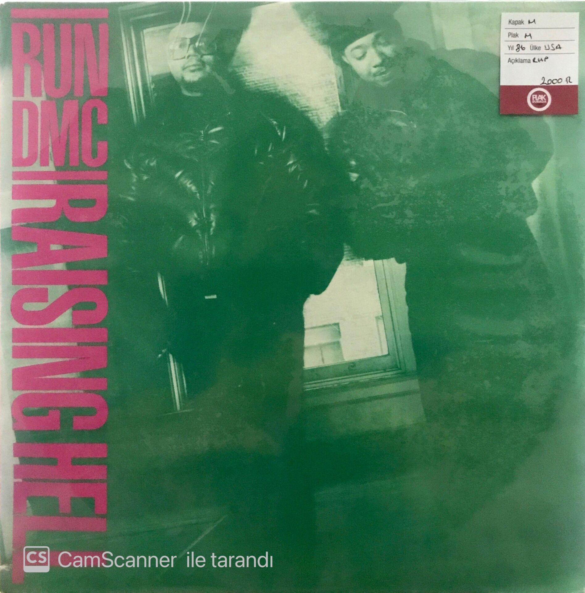Run DMC Raising Hell LP