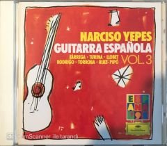 Narciso Yepes - Guitarra Espanola Vol.3 CD