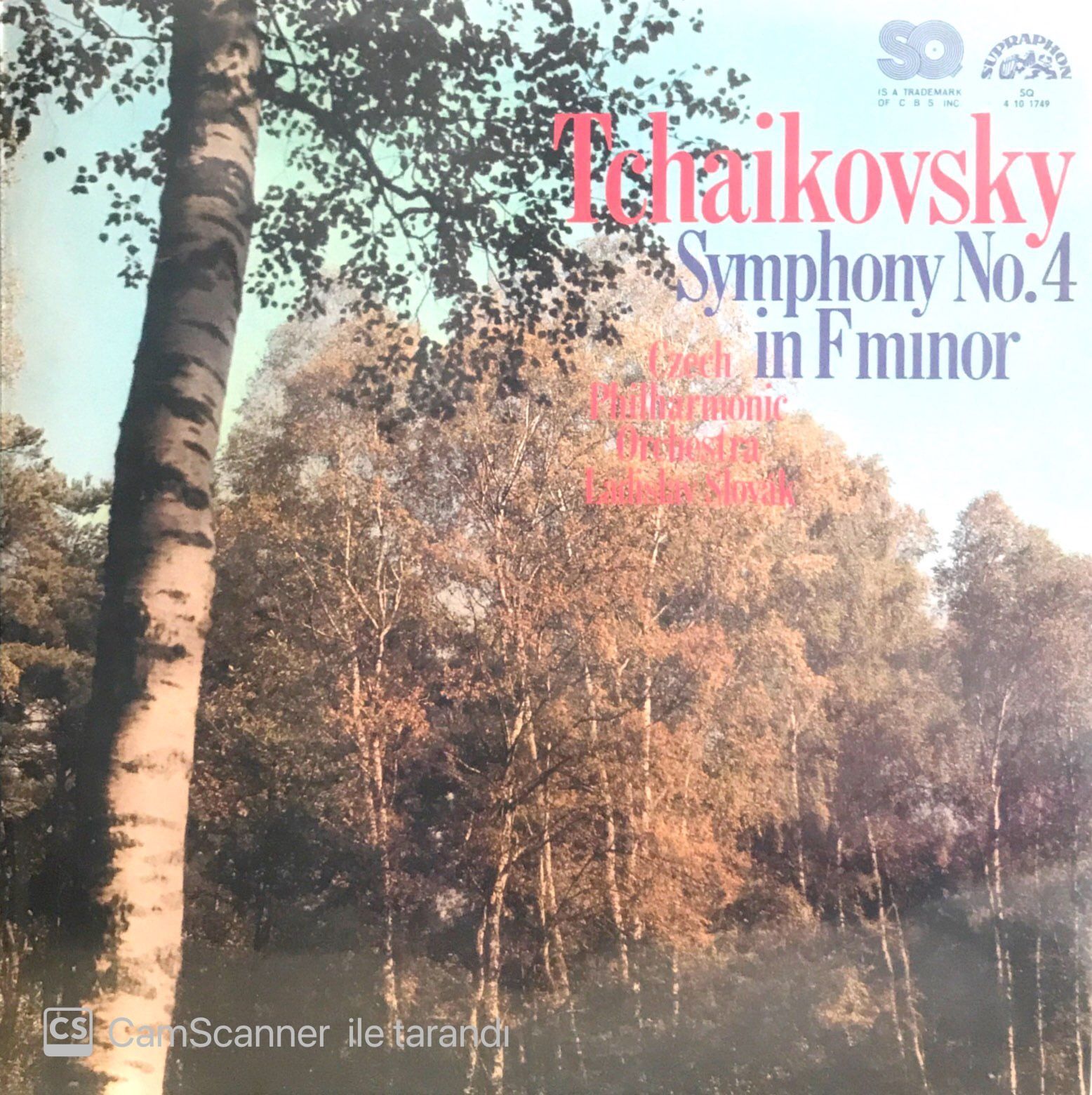 Tchaikovsky: Symphony No. 4 in F minor LP