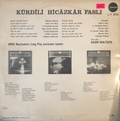 Kürdili Hicazlar Faslı Kasım İnaltekin LP
