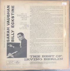 Billy Eckstine Sarah Vaughan Sing The Best Of Irving Berlin LP