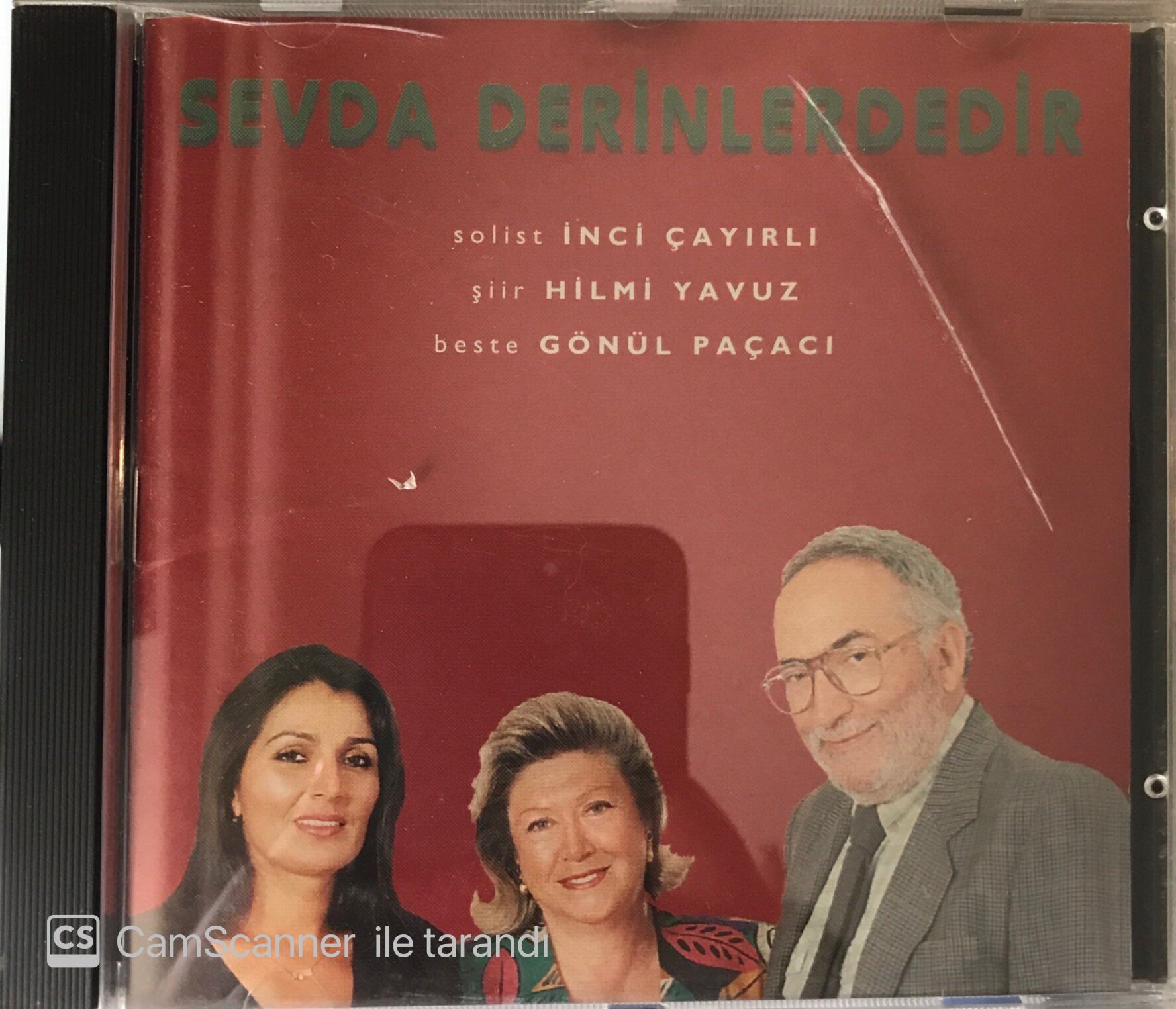 Sevda Derinlerdedir İnci Çayırlı - Hilmi Yavuz - Gönül Paçacı CD