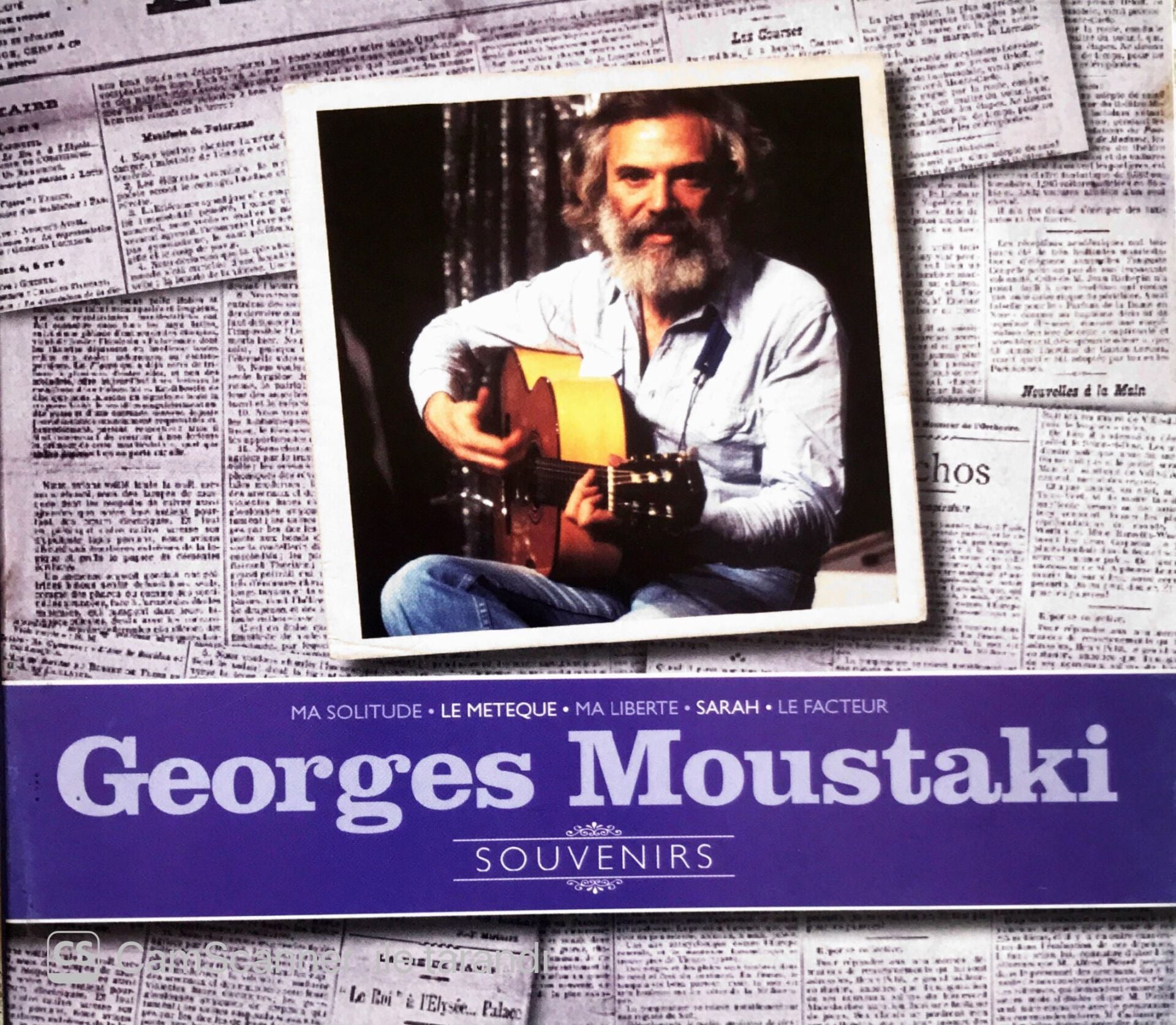 Georges Moustaki Souvenirs CD