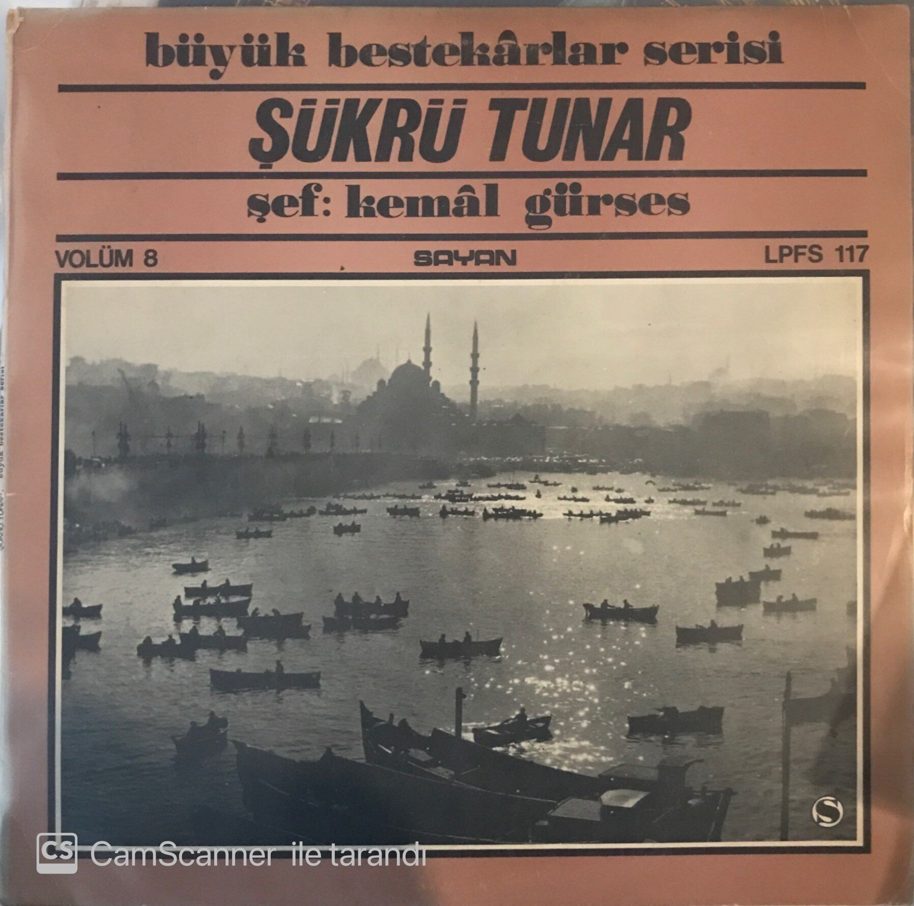 Büyük Bestekarlar Serisi - Şükrü Tunar LP
