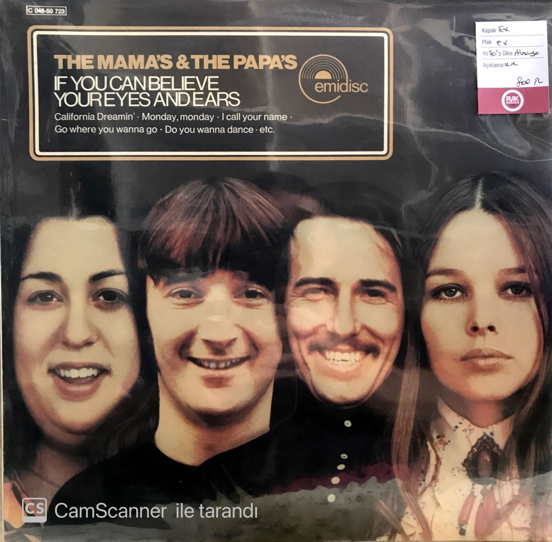 The Mama's And The Papa's – If You Can Believe Your Eyes And Ears LP