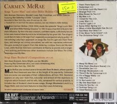 Carmen Mcrae Sings Lover Man And Other Billie Holiday Classics & Dave Brubeck's Compositions - CD