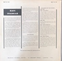 The Exciting Music Of Ravi Shankar LP
