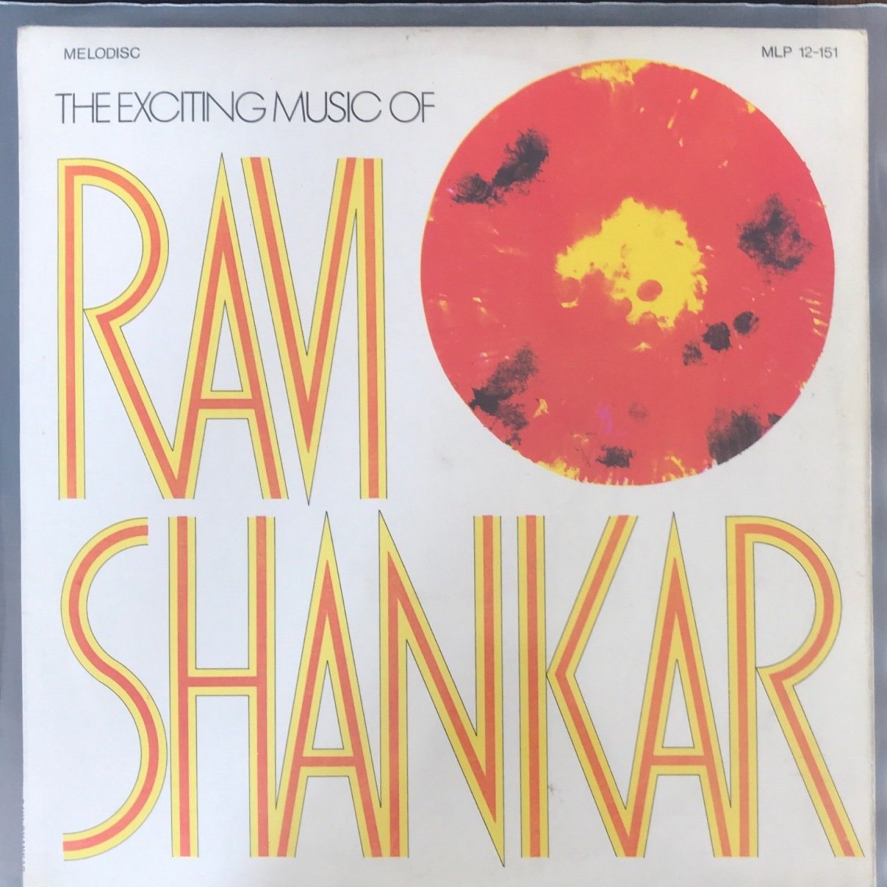 The Exciting Music Of Ravi Shankar LP