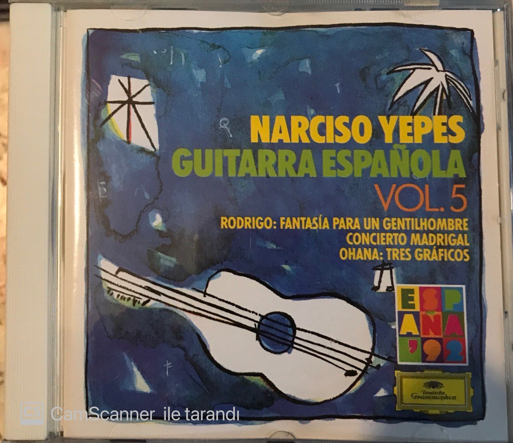 Narciso Yepes - Guitarra Espanola Vol.5 CD