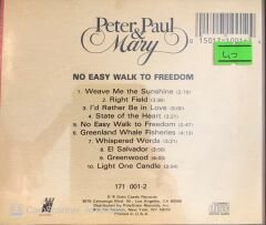 Peter,Paul&Mary No Easy Walk To Freedom
