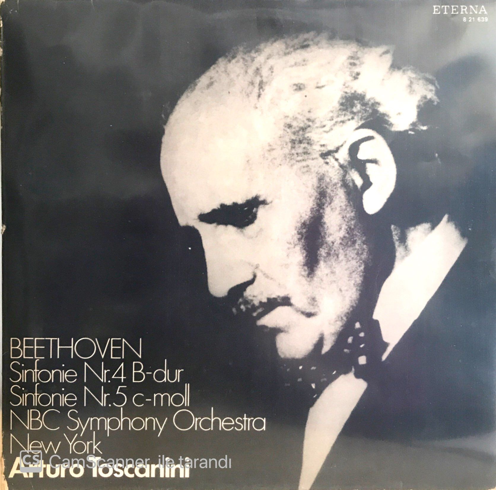 Beethoven Sinfonie Nr. 4 - 5 / Toscanini LP