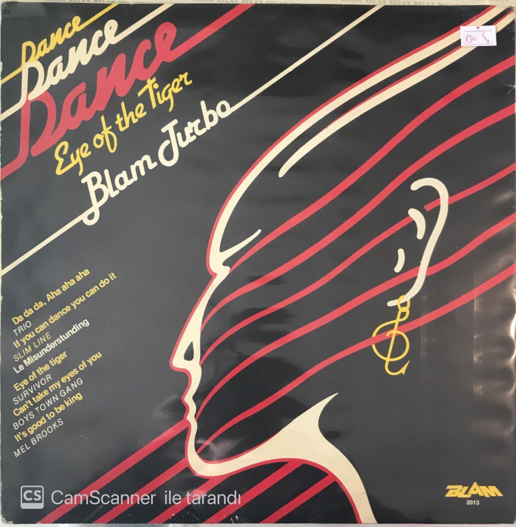 Dance Dance Dance Eyes Of The Tiger LP