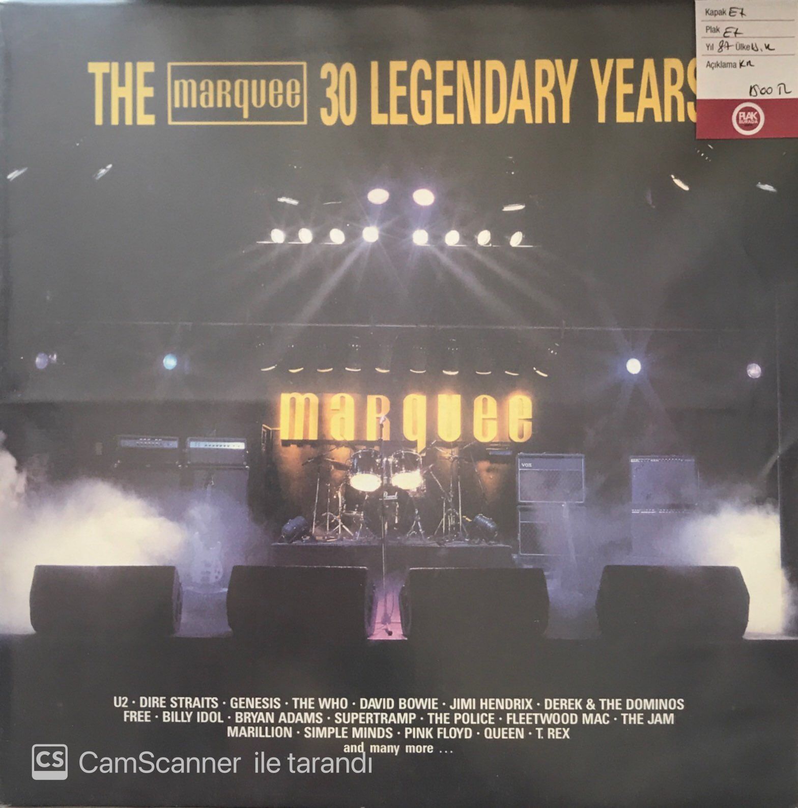 The Marque 30 Legendary Years LP