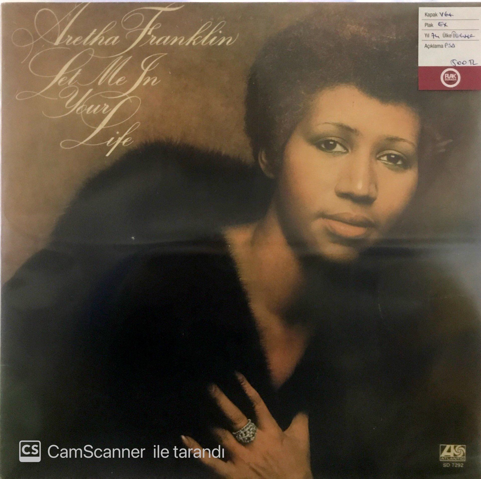 Aretha Franklin - Let me in your Life LP