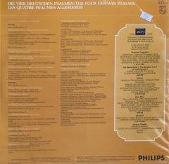 Thomas Stoltzer Die Vier Deutschen Psalme / The Four German Psalms Double LP