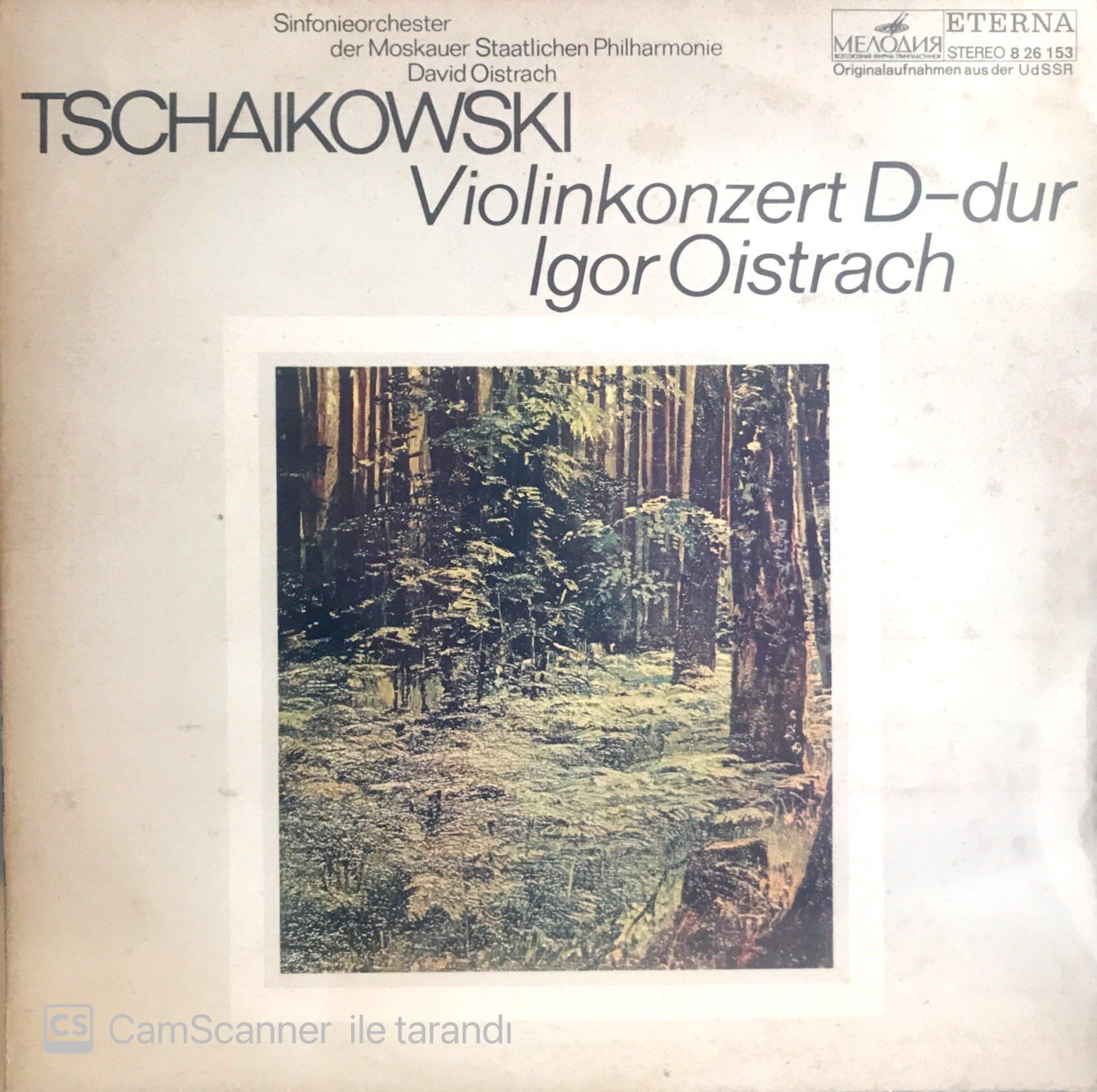 Tschaikowski / Violinkonzert / Igor Oistrach LP