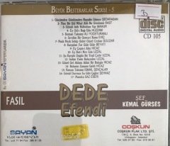 Dede Efendi Fasıl CD
