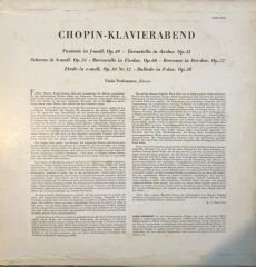 Chopin Klavierabend Vlado Perlemuter Klavier LP
