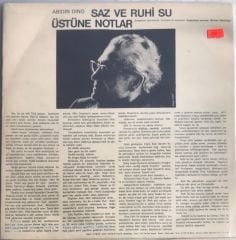 Ruhi Su - Şiirler Türküler LP