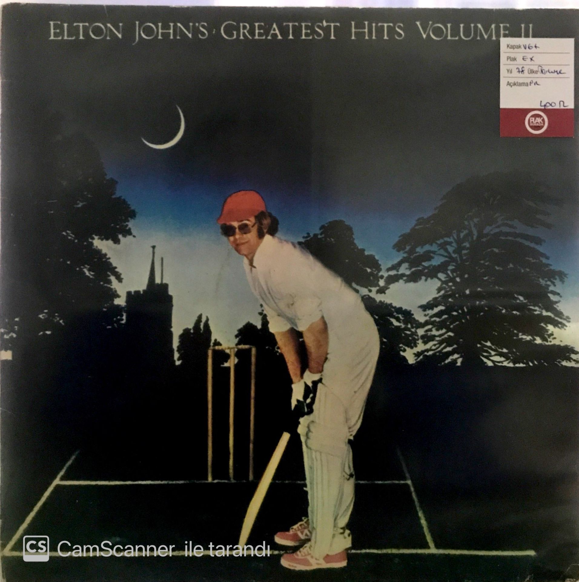 Elton John's Greatest Hits Volume II  LP