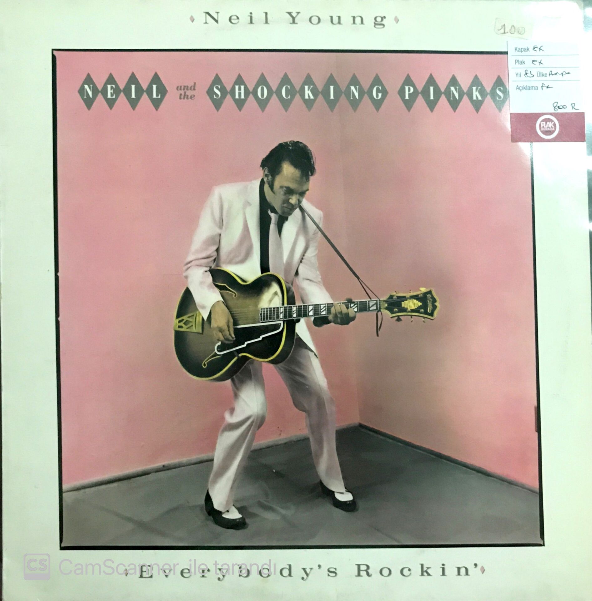 Neil Young - Shocking Pinks LP