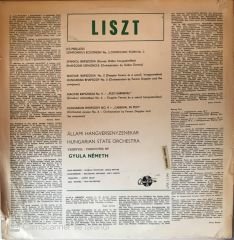 Liszt - Les Preludes Rhapsodie Espagnole Hungarian Rhapsodies LP